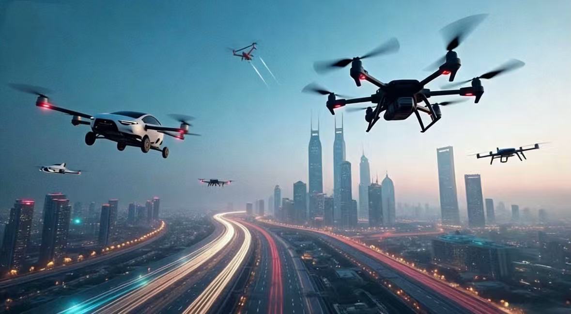 《A economia em baixa altitude decola: como os cilindros hidráulicos personalizados melhoram a precisão do drone》