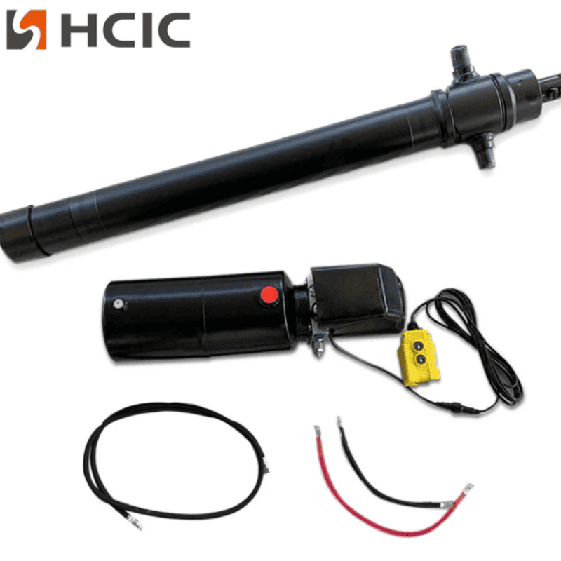 Cilindro hidráulico do reboque 4TG-E90-1000 + combinação de unidade de energia personalizada