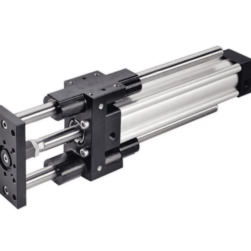 Macaco hidráulico oco de ação simples de 50 toneladas com contraporca