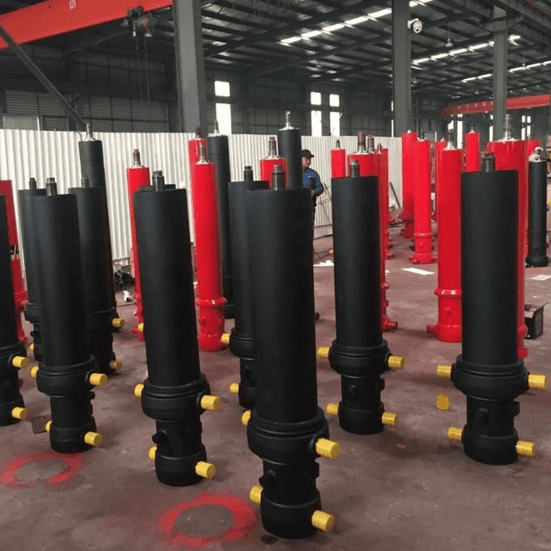 FEE-5TG-E191*4826 Cilindro Hidráulico de Vários Estágios Montado na Frente