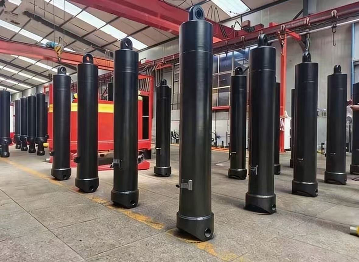 FEE-5TG-E191*4826 Cilindro Hidráulico de Vários Estágios Montado na Frente