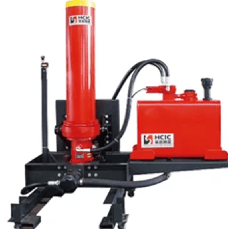 Cilindro hidráulico multiestágio montado na frente