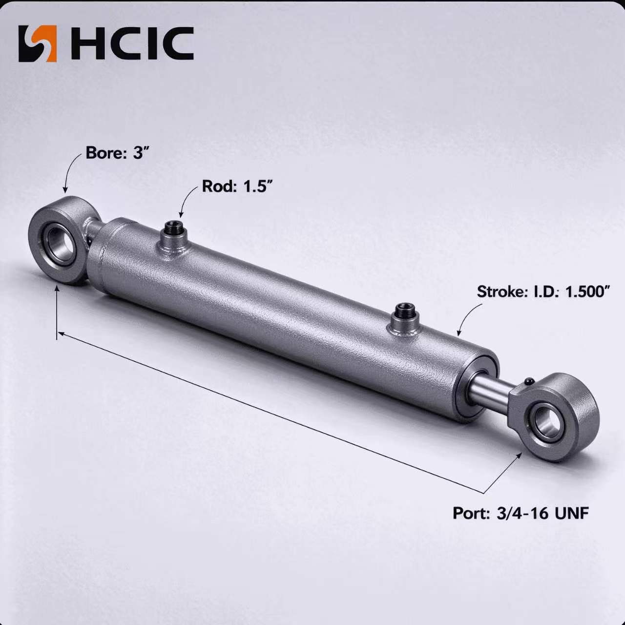 Cilindro Hidráulico Lift & Reach para Máquinas de Coleta de Resíduos