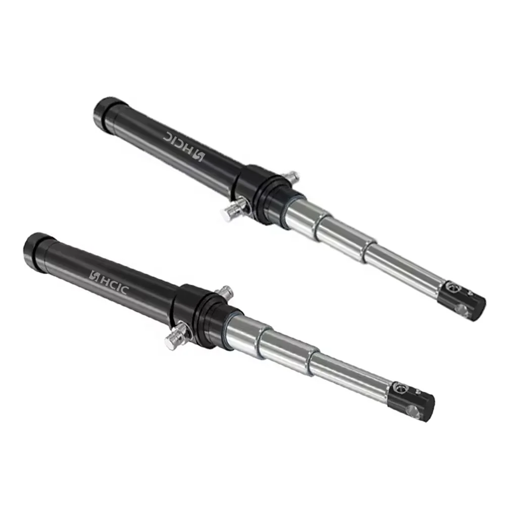 Cilindro ejetor de corpo longo de três estágios para corpos residuais de 39/43 jardas