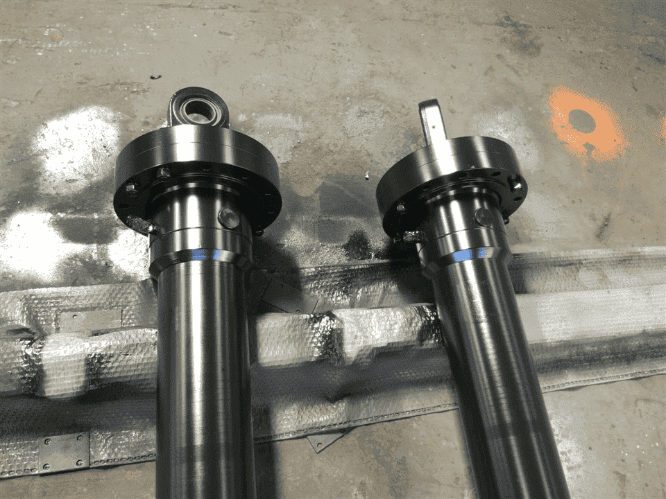 Cilindro do guincho da talha de reboque (4